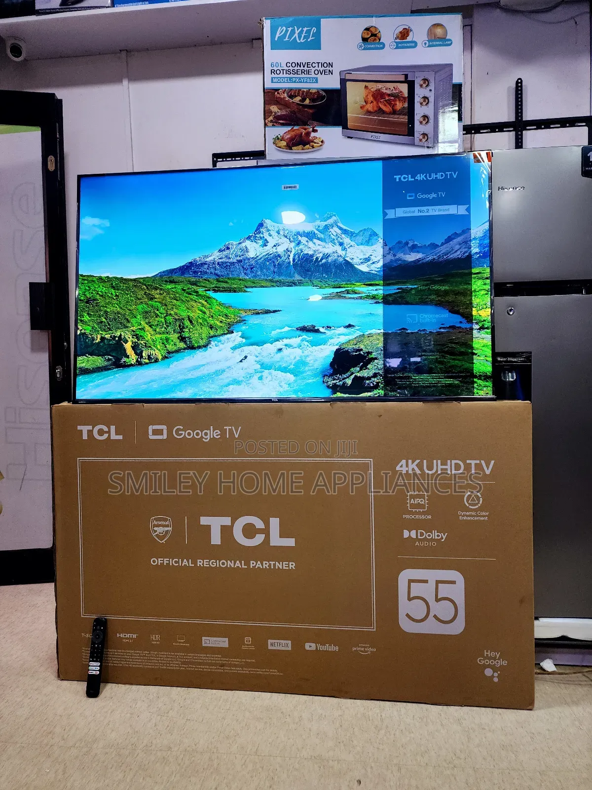 Newly Restocked 55inches TCL Android HDR TV