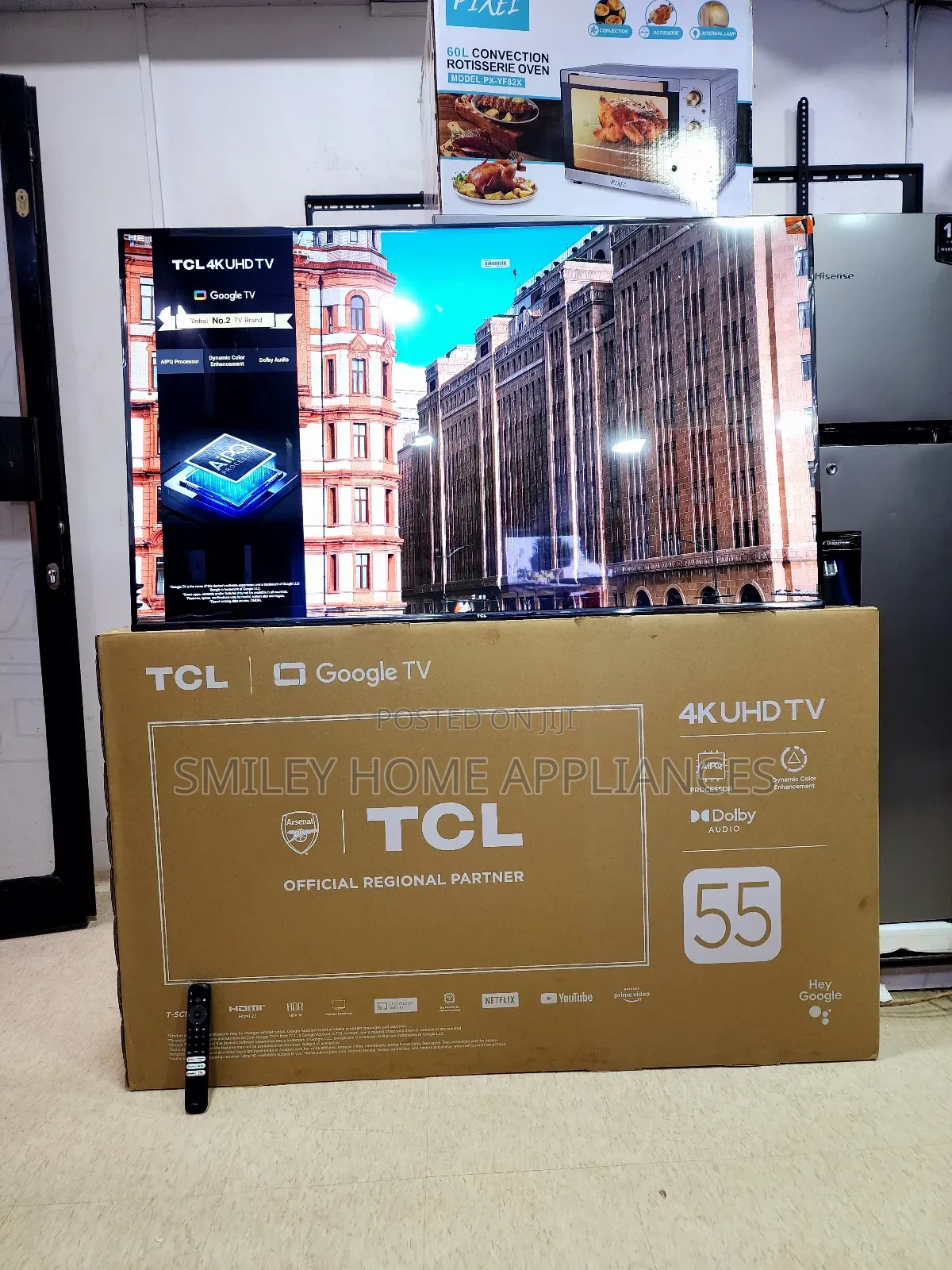 TCL 55inches HDR 10 Android Smart Tv