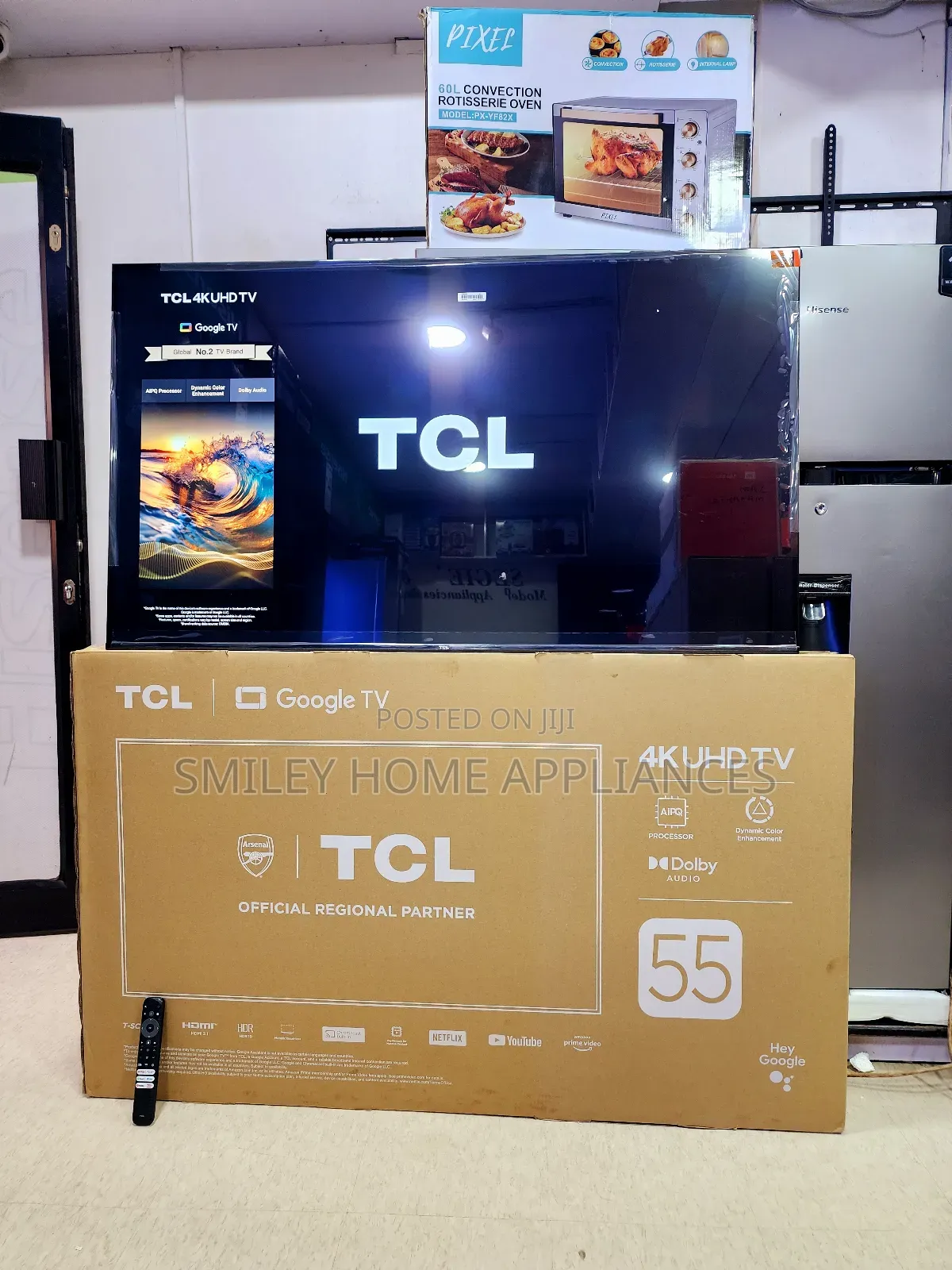TCL 55inches HDR 10 Android Smart Tv