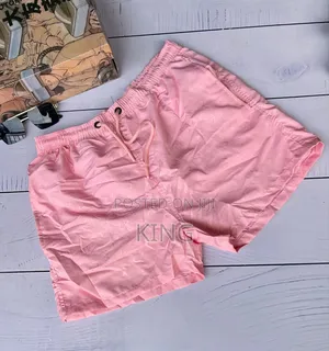 Peach Swim Shorts. Swim Jorts. Calvin Klein