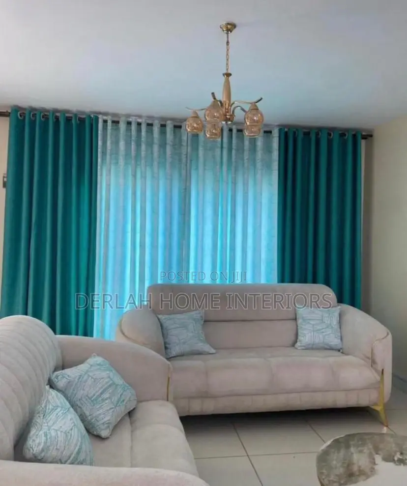 Mix and Match Curtains of Green