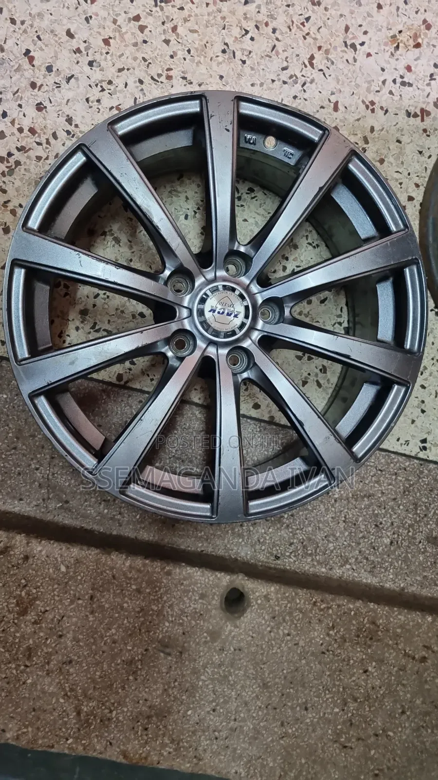 Rim 17 Harrier/Mark X(Cream Silver Look)