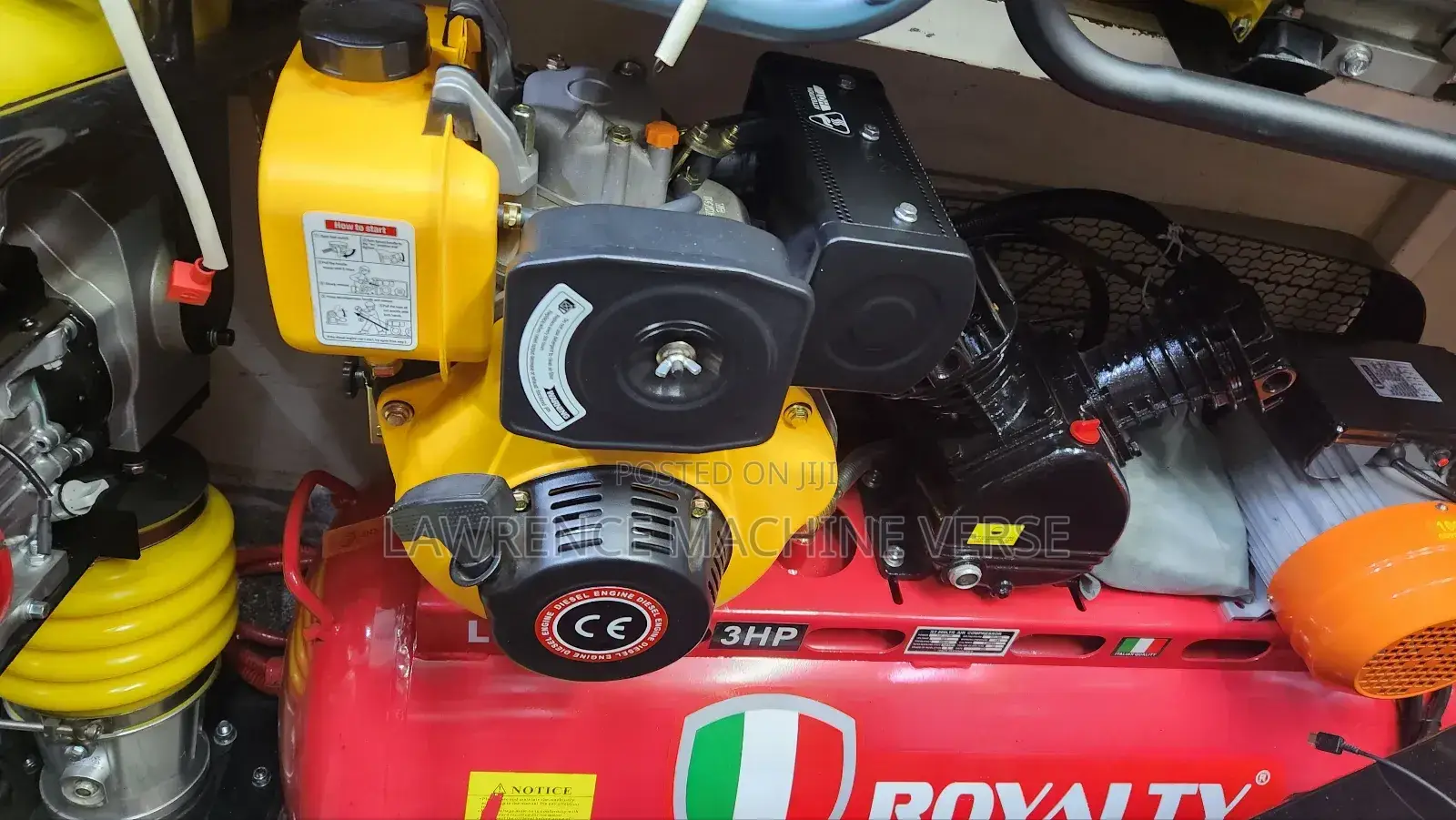 Diesel Air Compressor 200L