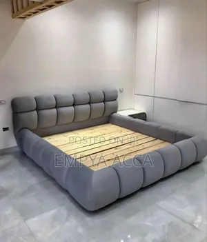 Master Bed Gray