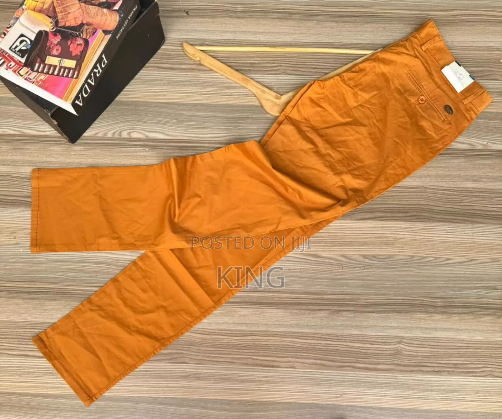 Temple Casual Style Kaki Pants