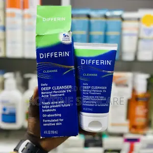 Differen Daily Cleanser 5% Benzoyl Peroxide Acne Treatment