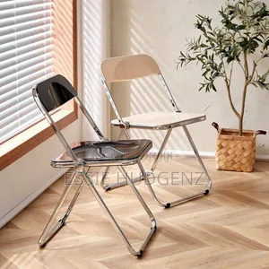 Folding Acrylic Chair and Table