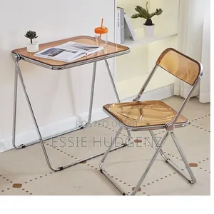 Folding Acrylic Chair and Table