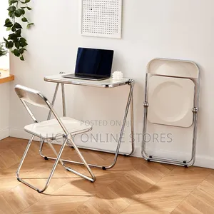 Portable Transparent Acrylic Foldable Table