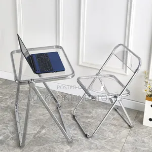 Portable Transparent Acrylic Foldable Table
