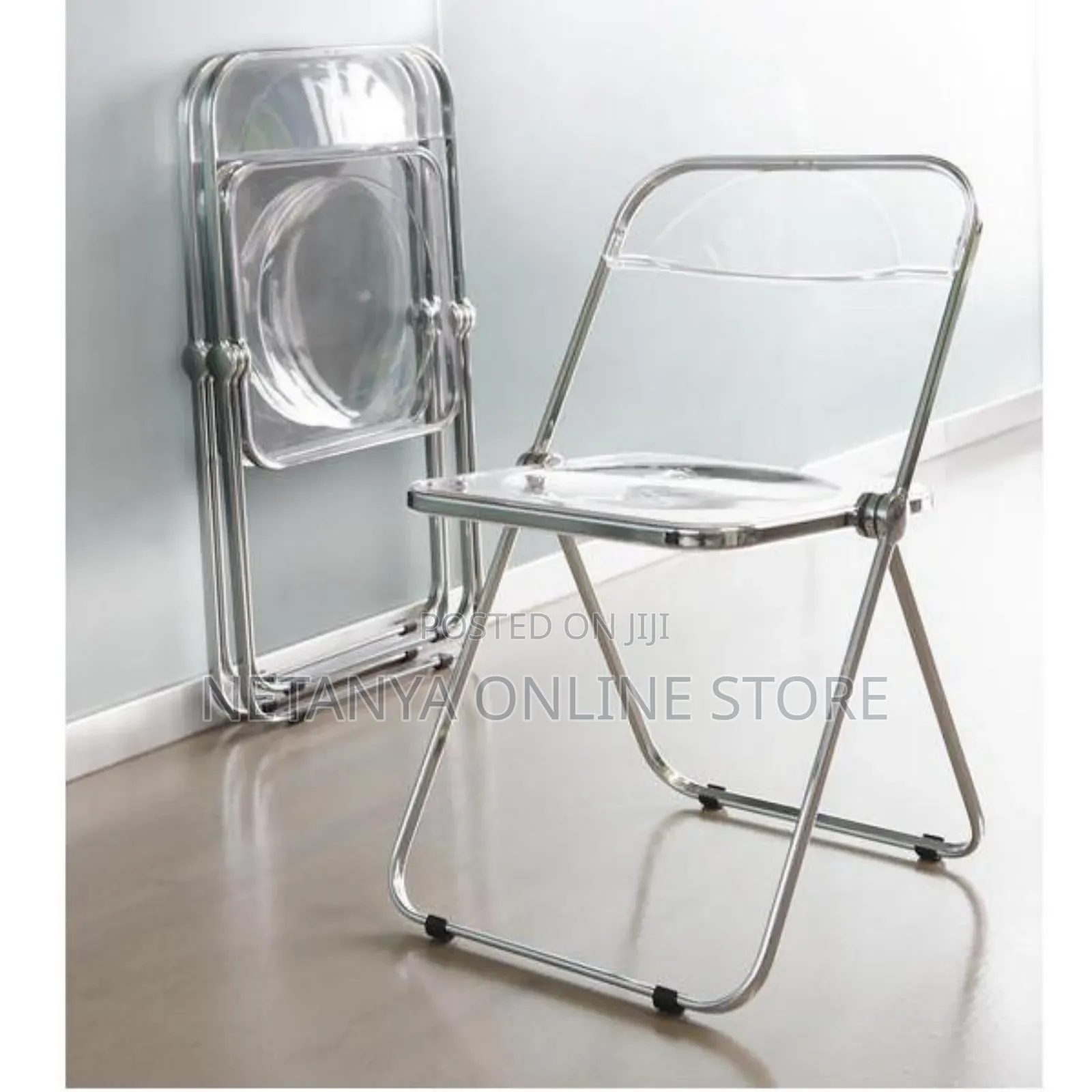 Modern Foldable Acrylic Chair