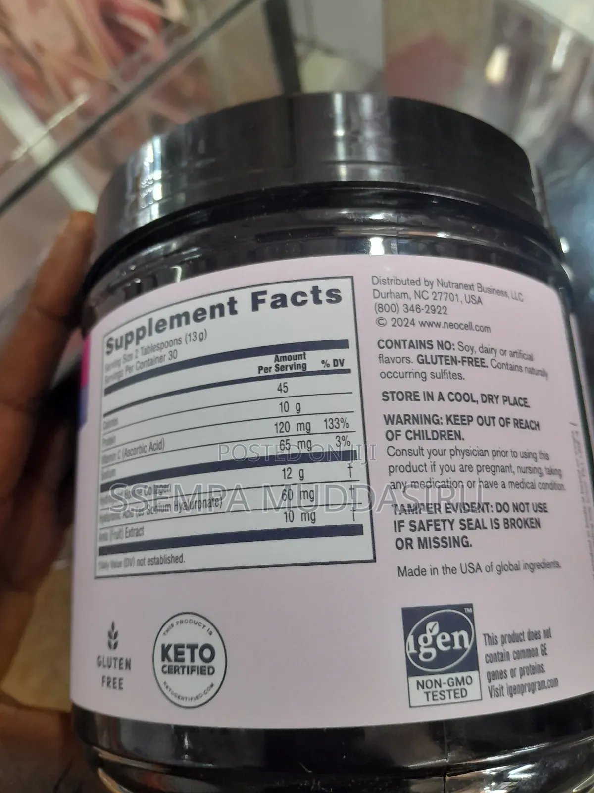 Neocell Super Collagen Plus Vit.C and Hyaluronic Acid