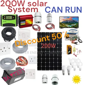 200w Solar System Full Kit German DBDKJH