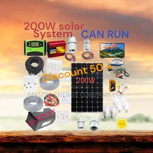 200w Solar System Full Kit
