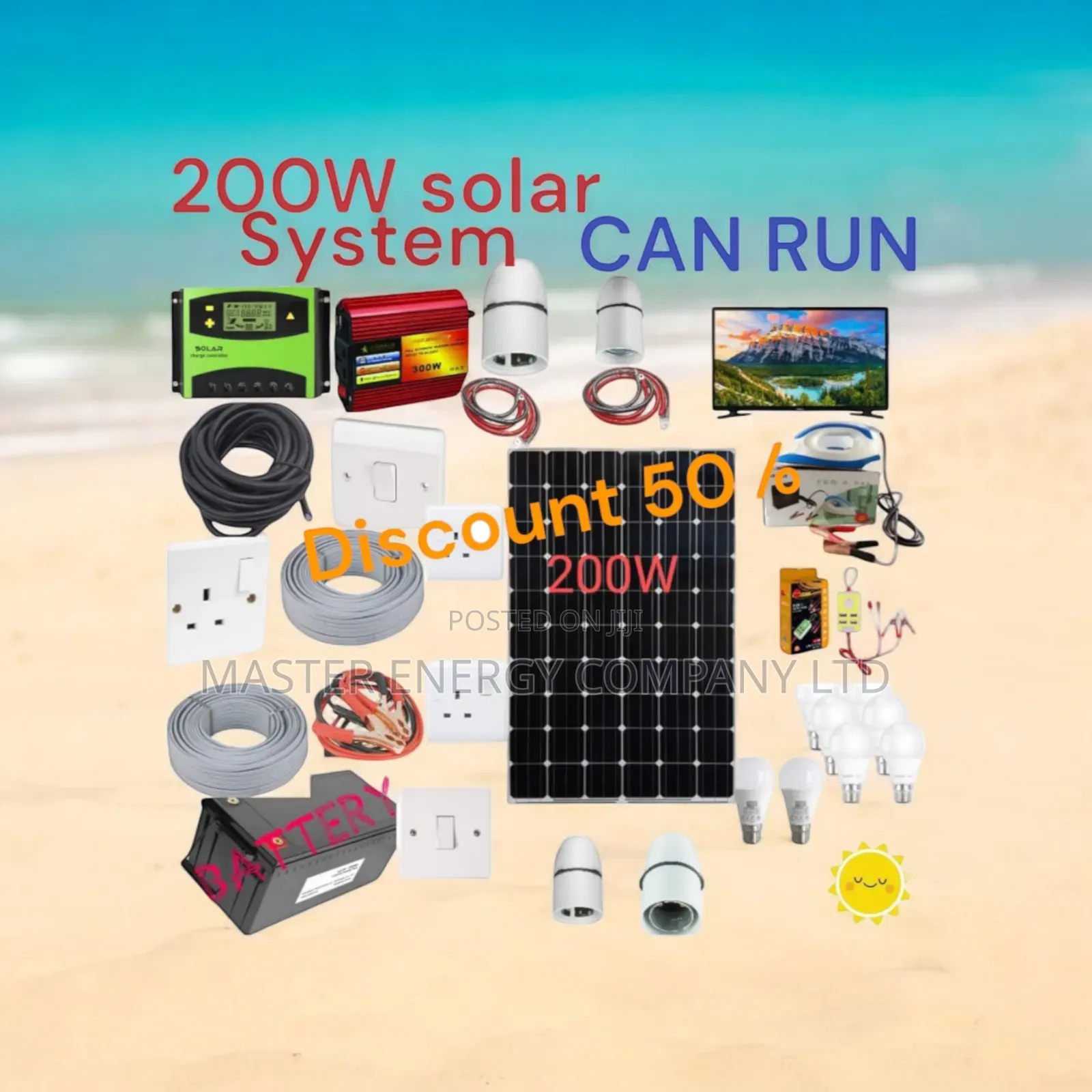 200w Solar System Full Kit German Dnduj