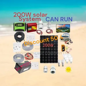 200w Solar System Full Kit German Dnduj