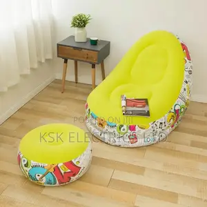 Outdoor PVC Flocking Inflatable Air Sofa Garden Sectional So
