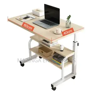 Wooden Height Adjustable Computer Laptop Study Bedside Table