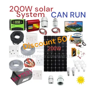 200w Solar System Full Kit German NFBBCVB