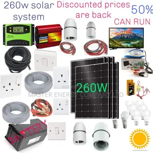 260w Solar System Full Kit German VHHFGH