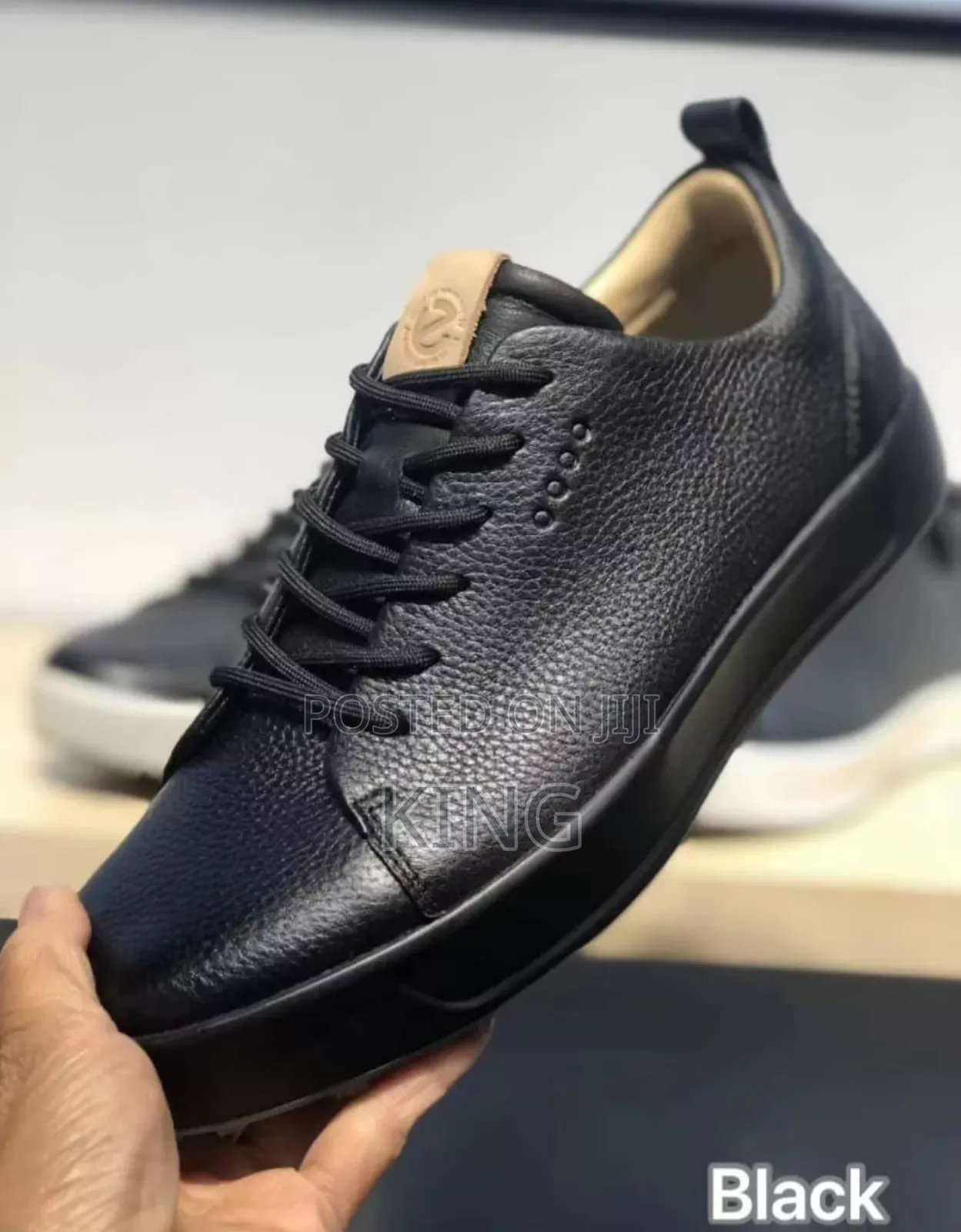 Comfort Black Ecco Men Casual Shoes