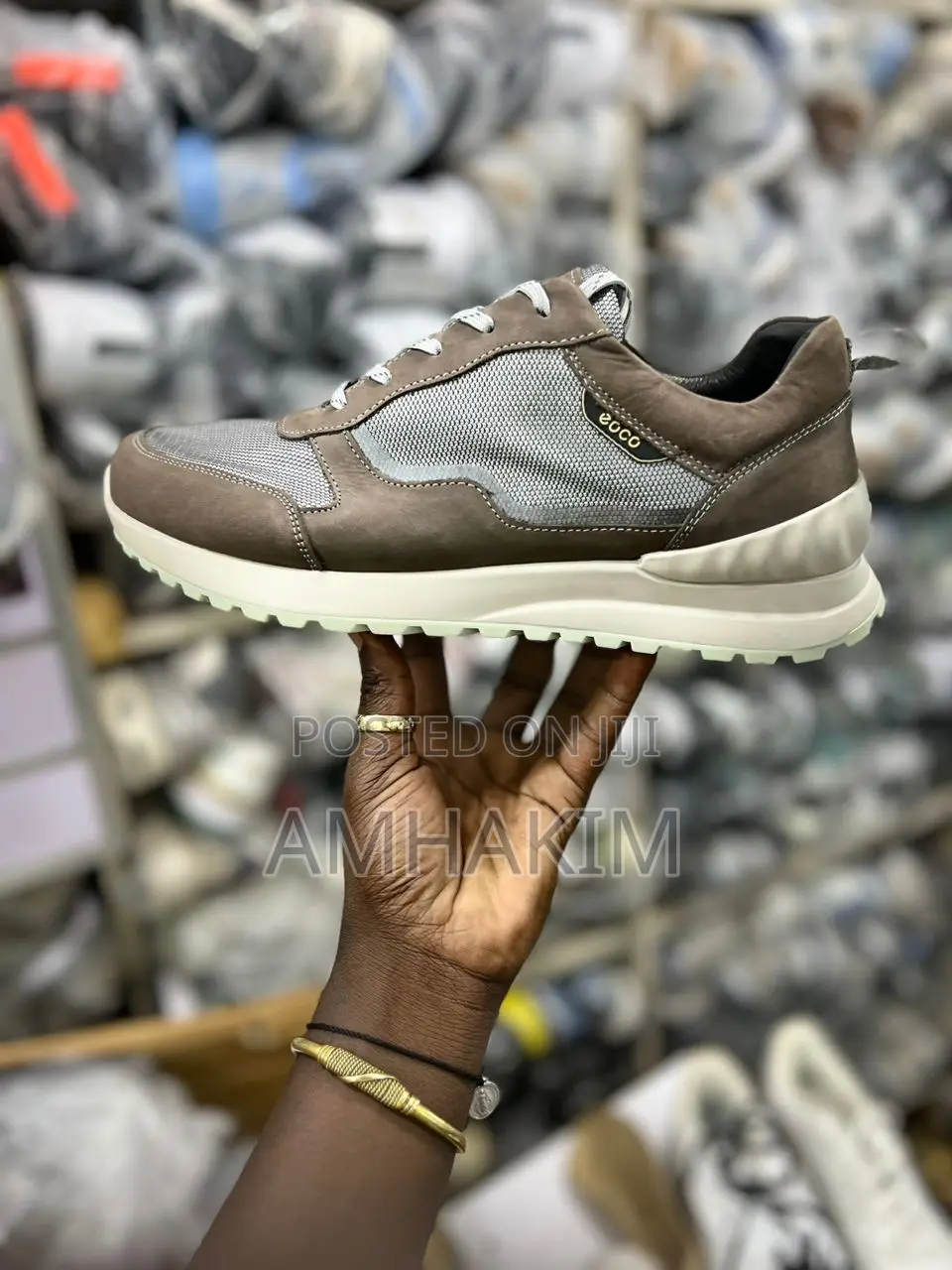 Classic Ecco Waterproof Hiking Sneakers in Stock