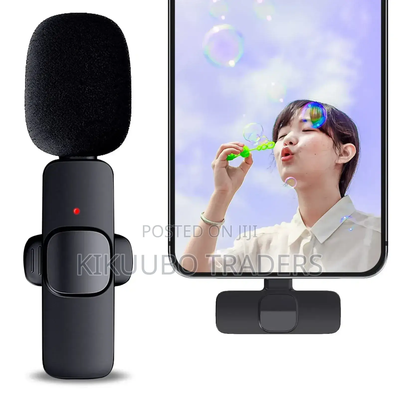 Wireless Lapel Lava Lier Microphone Type C