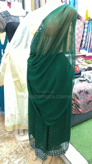 Dark Green Weeding Mushanana