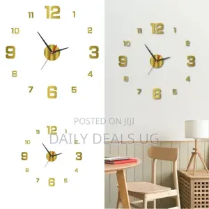 Gold Mounted Clock