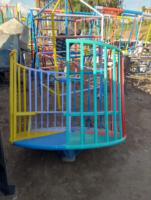 Children Play Swing
