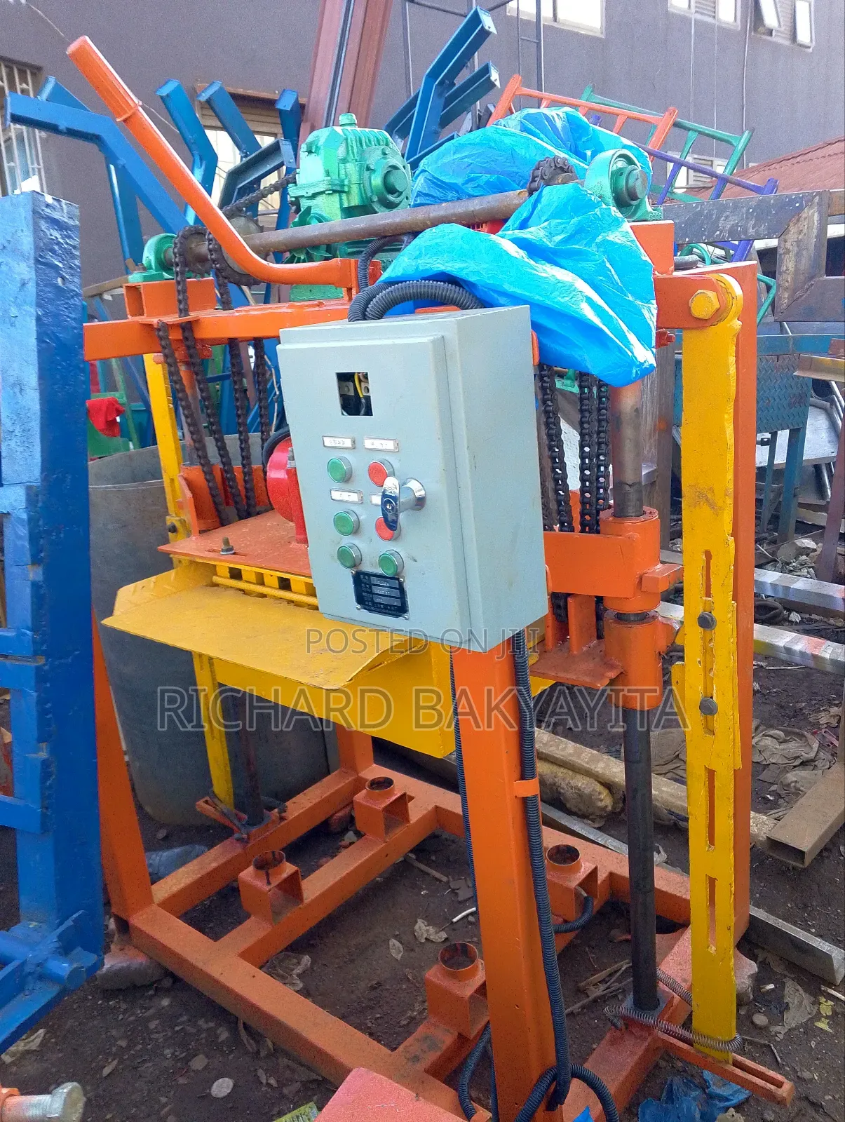 Automatic Electric Brick Making Machine