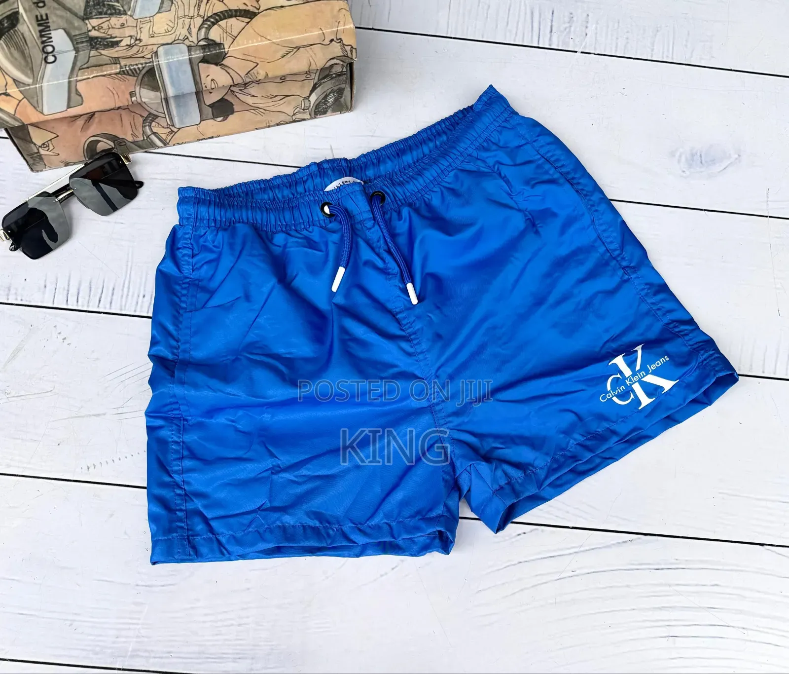 Royal Blue Calvin Klein Swim Shorts.
