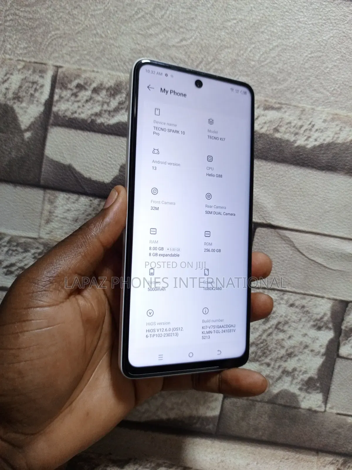 Tecno Spark 10 Pro 256 GB White