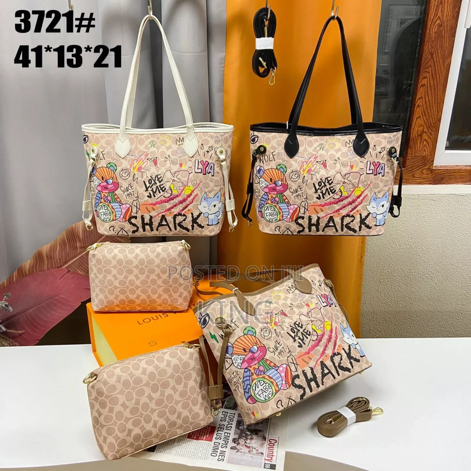 Real Curl Handbag
