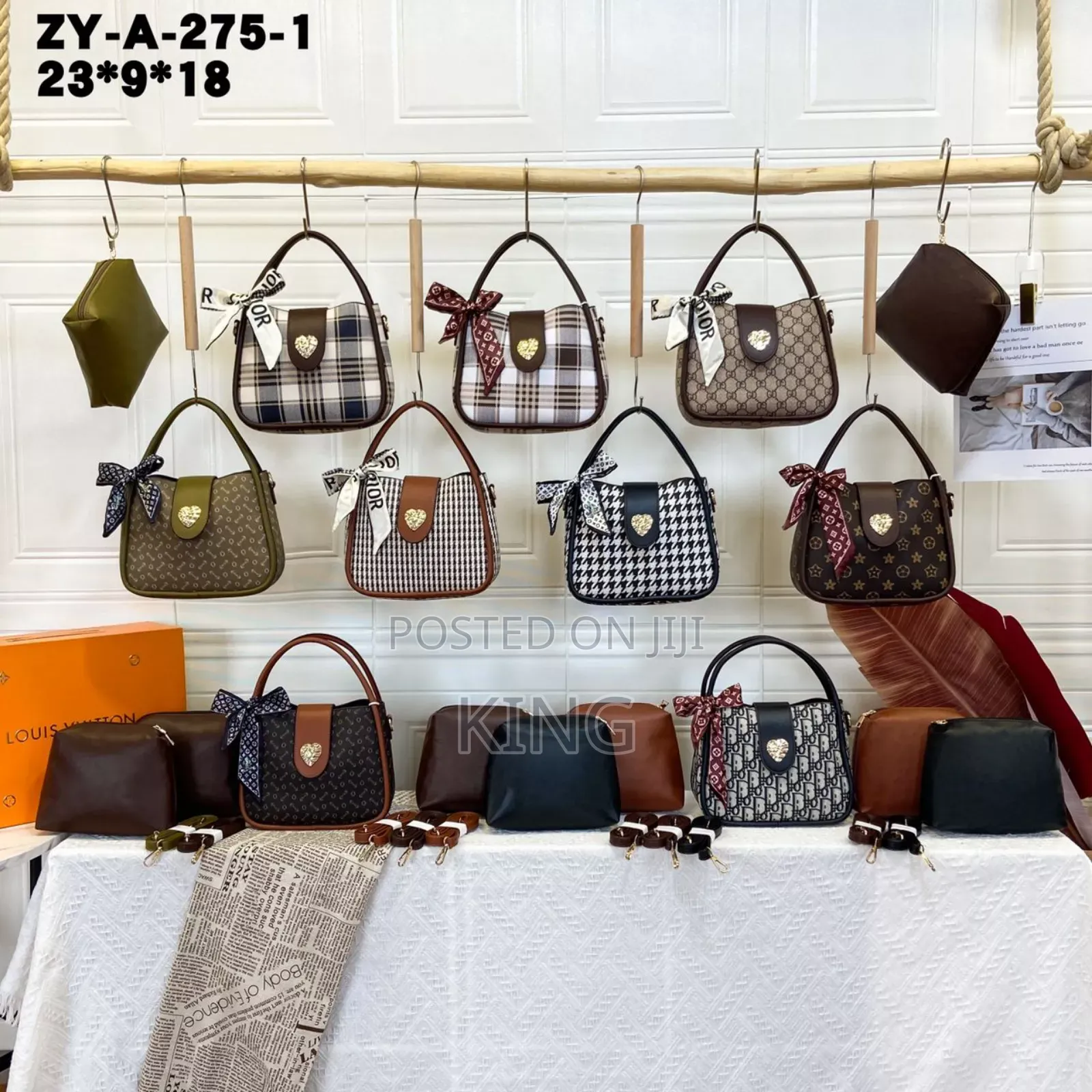 Norm Curl Handbag