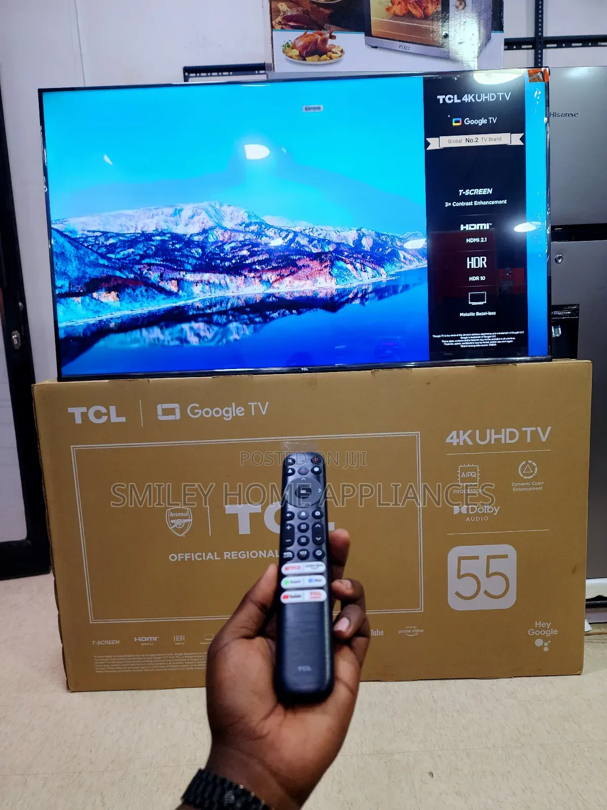 TCL 55inches Uhd4k Google Tv
