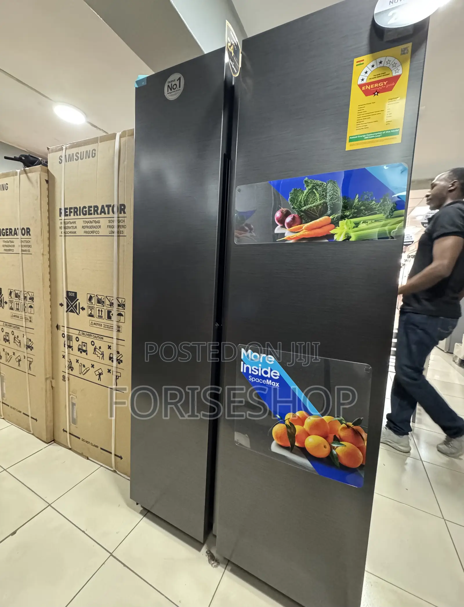 Samsung 584 Litres Side by Side Refrigerator 10yr Warranty