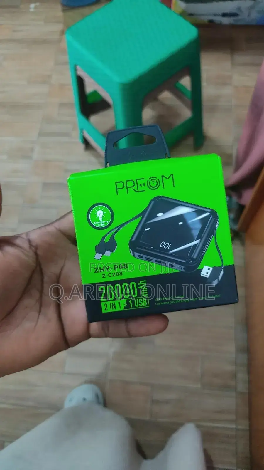 Mini Portable Power Bank 20000mah