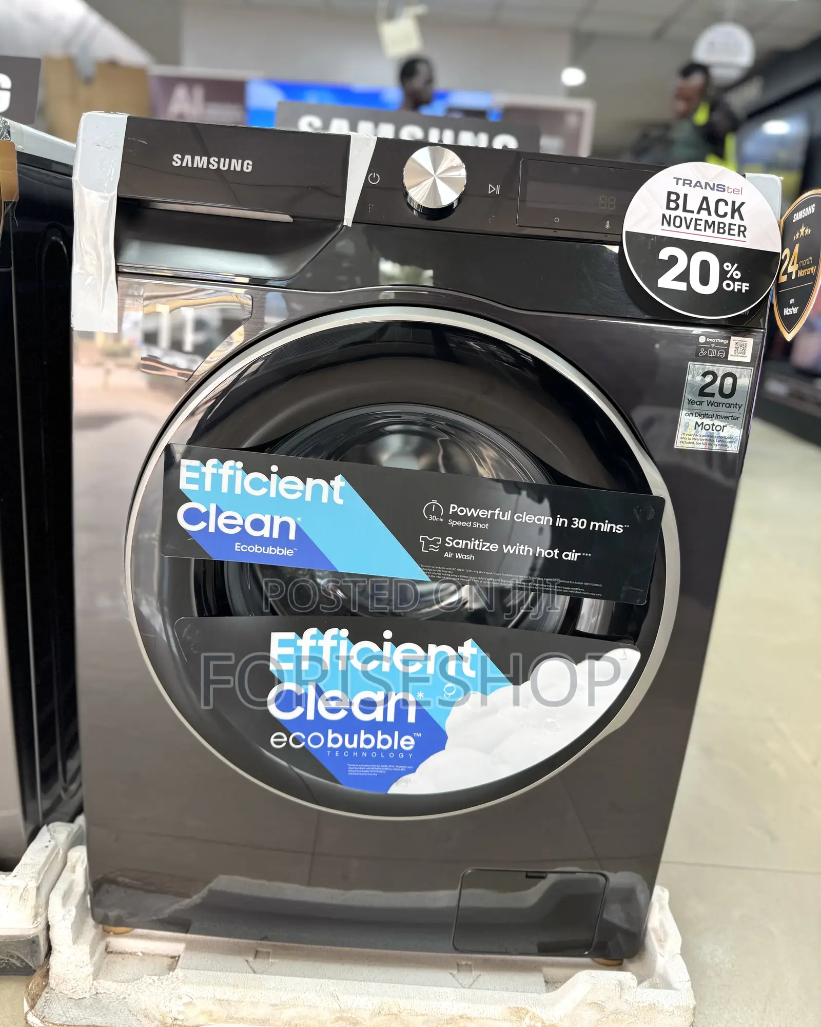 Samsung 9kgs Front Load Washing Machine New