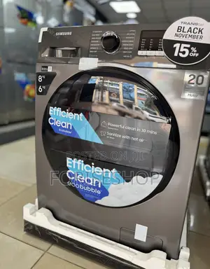 Samsung 8/6kgs Wash and Dry Washing Machine 20yr Warranty