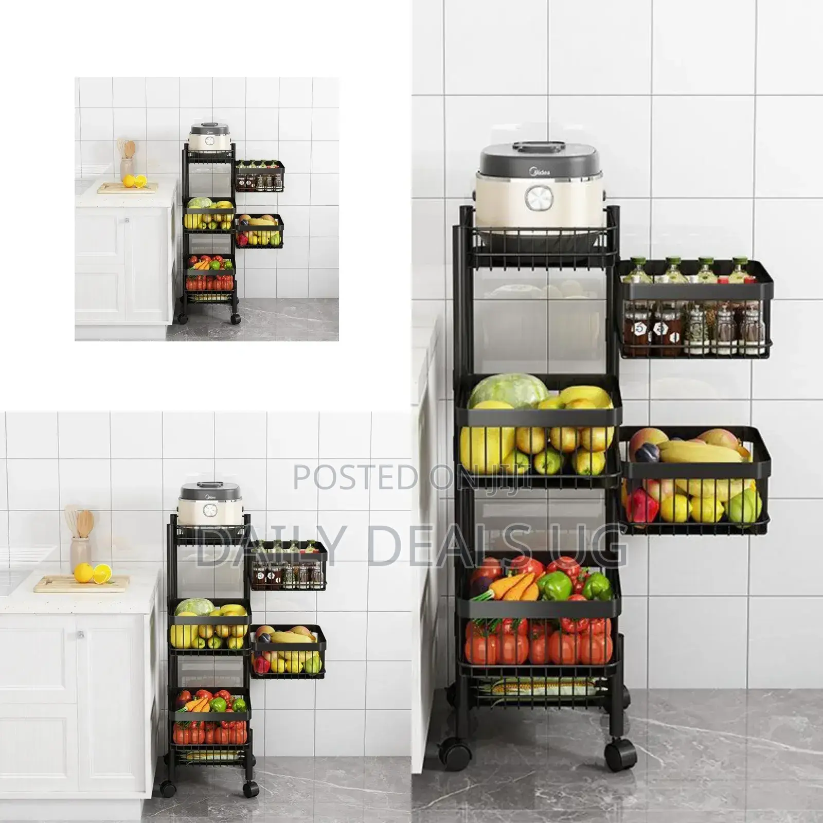 Stroller Vegetable Storage Rack