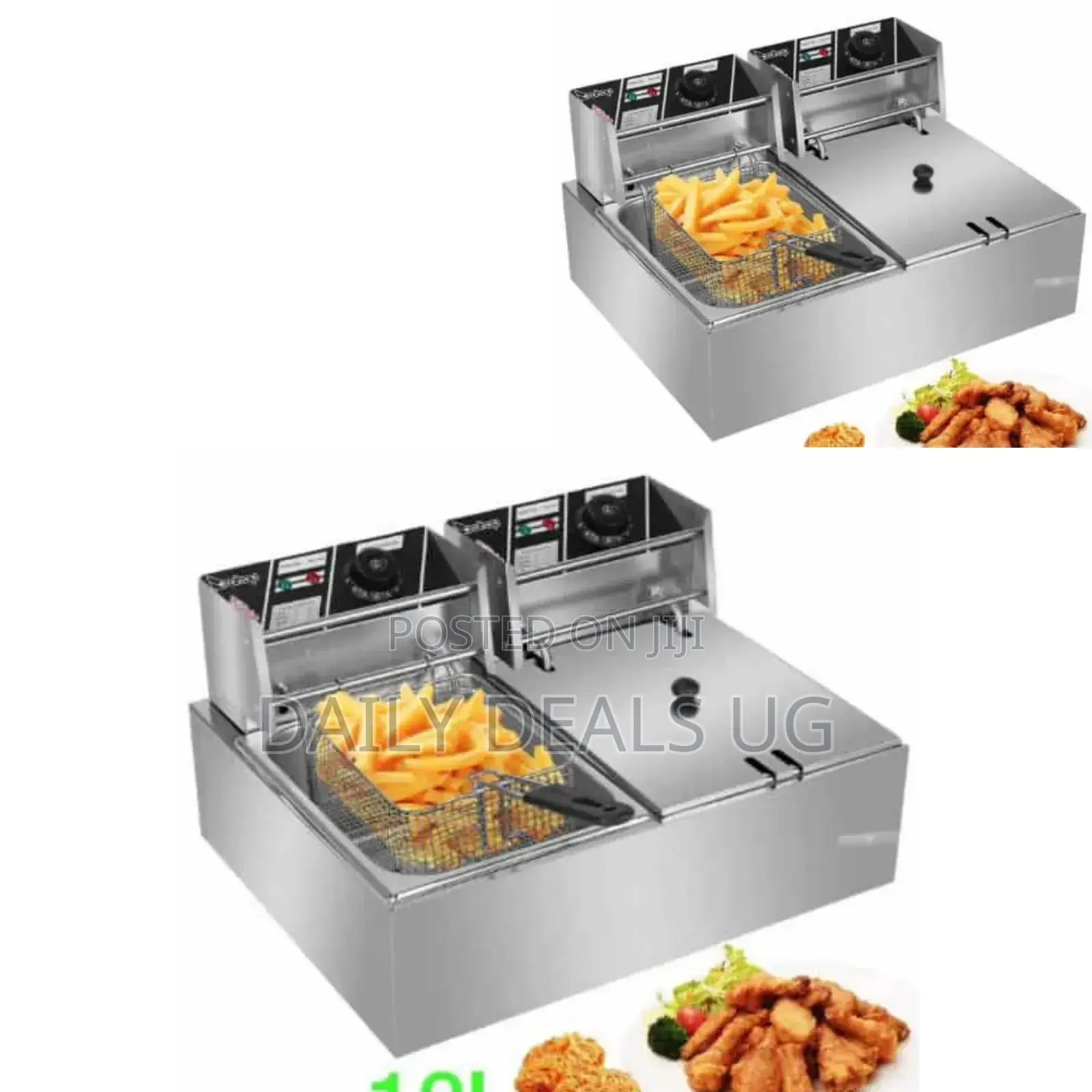 12L Double Deep Fryer