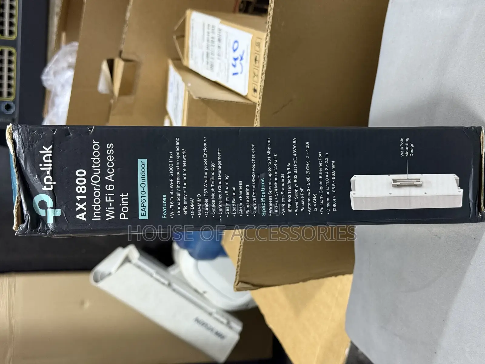 TPLINK EAP 610 Wifi Access Point AX1800