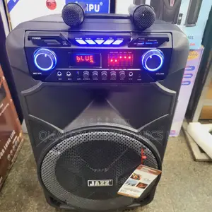 Jazz 15" Rechargeable Speaker With 2 Microphones