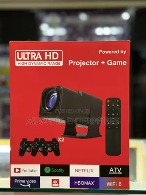 Ultra HD Projector + Game High Dynamic Range