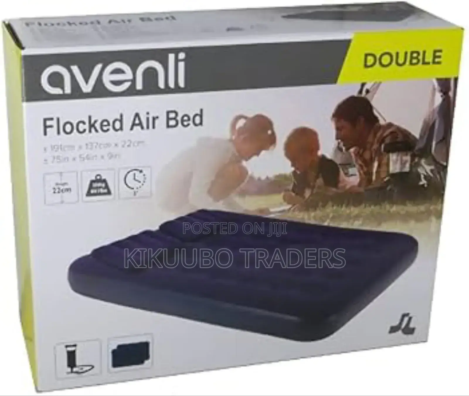 Avenli Flocked Air Bed