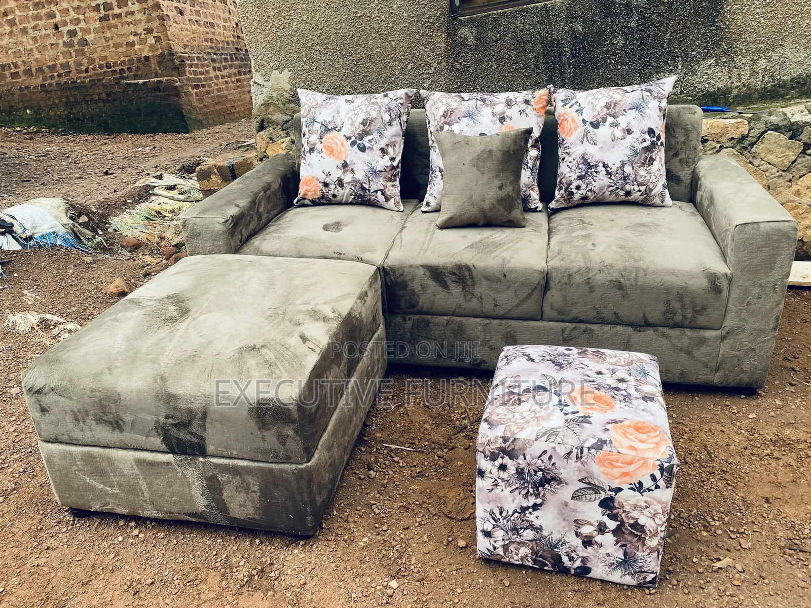 Mini Brown Sofa