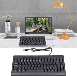 Wired Keyboard, Mini Ergonomic Computer Keyboard for Office