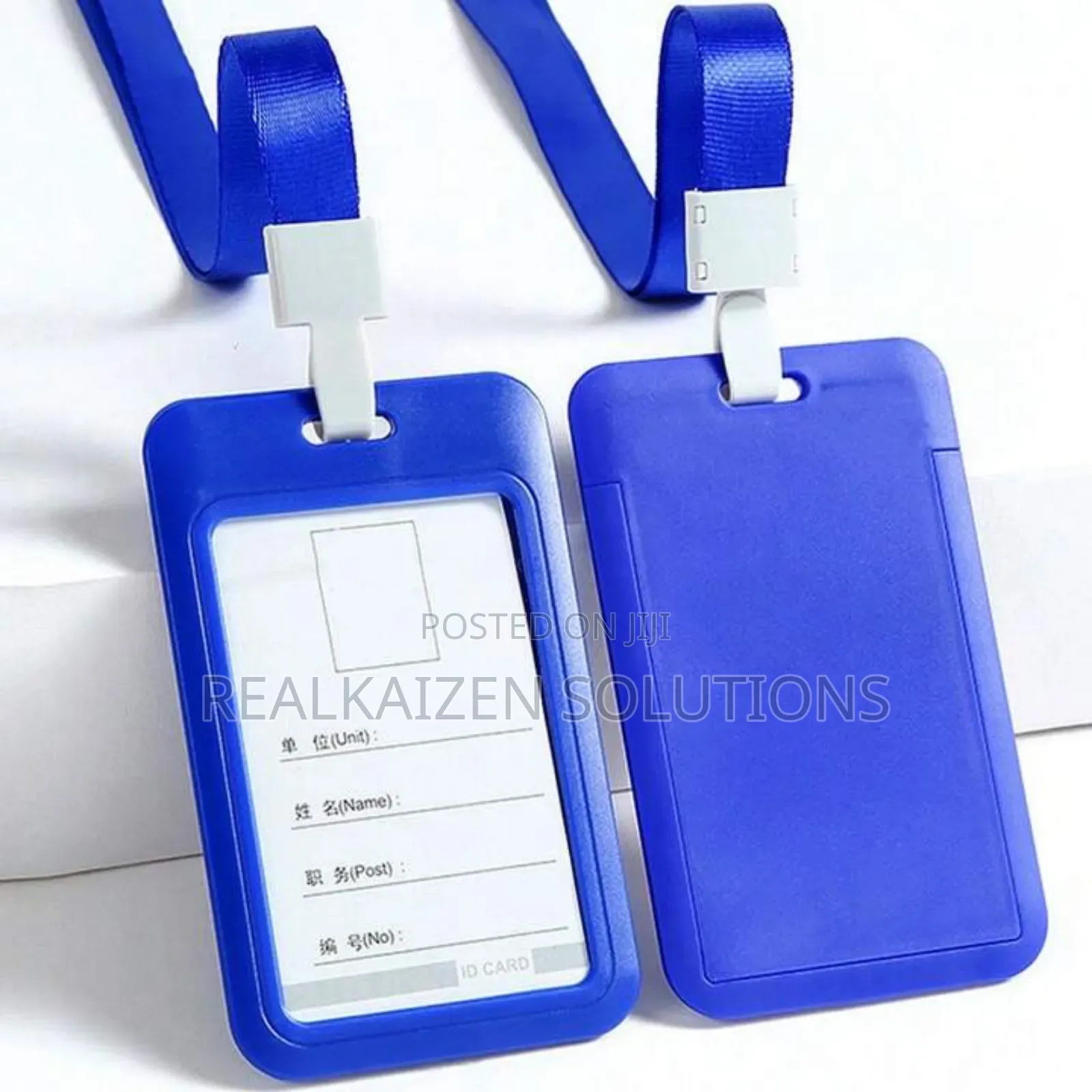 MOTARRO Vertical | Portrait ID Card Cover Pack With String