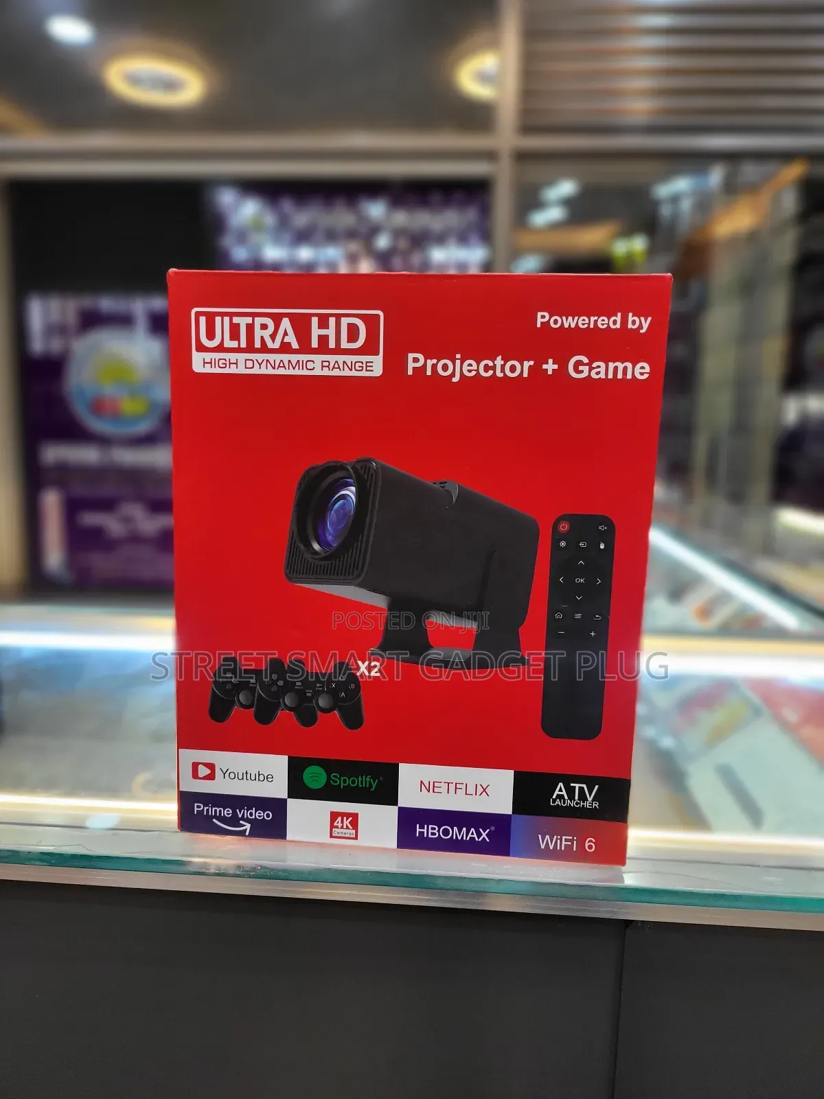 High Dynamic Game Projector